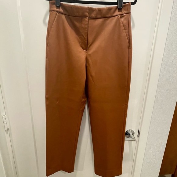 J. Crew Faux Leather Pant Size 8 - Picture 2 of 3